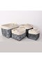 Humi Natural Bamboo Basket Set of 4 - 5