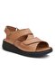 2123 Ultra Light Flexible Sole Genuine Leather Full Anatomical Women's Sandals - 5