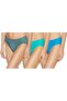 Microfiber Hipster Womens Hanes - 41M3AS-3Pcs Multicolor - 2
