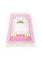 Children's Prayer Rug Aksa Pink 82×45 Cm 110 Gr - With Rosary Gift