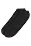 Extra No Show Mens Hns 190-6Pcs Black - 2