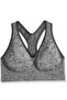 Hanes Women's Cozy Seamless Wire Free Bra G39F Gray