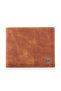 Savona Classic Tan Genuine Leather Card Holder Men's Wallet with Rfid Protection Gift - 2