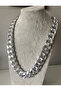 Nurtaki Thick Fors Model Gold Color Chain Necklace 55 cm