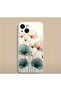 حافظة حماية للهاتف بتصميم زهور باللون الوردي والأزرق الداكن لهاتف iPhone 16 Pro Max - 3