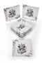 Set of 6 Stylish Design Handmade Butterfly Cake Plates Presentation Set Serving Plates Dessert Plate 20cm - 3