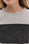 Striped Hooded Crop Sweatshirt - 5