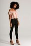 Compact Women's Black Skinny Jean High Waist Non-Fading Trousers Harmony - 4