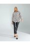 Ecru Leopard Pattern Shirt - 3