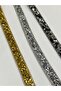 Chain Rhinestone Strip for Iron-On Edges / 1 Meter / H41 Silver - 5