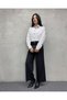White Striped Poplin Oversize Shirt - 7