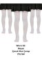 Girl's 3-Piece Micro 50 Den White Mousse Pantyhose