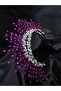 Crystal and Zircon Stone Wedding Engagement Promise Bridal Crown - 4