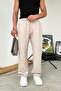Stone Waist Drawstring Relaxed Trousers