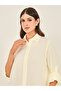 Solid Collared A-Line Shirt Maxi Dress - 5