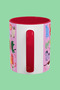 Meow Club Themed Colorful Cat Design Porcelain Mug - 6