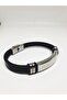 Men's Steel Bracelet with Tag 20 cm No:22 - 2