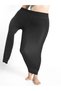 Men's Baddal Large Size Black Thermal Plush Leggings Underwear Fur Fleece Plush Fleece Furry Underwear - 6