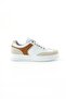 Suede Detailed Thick Sole White Beige Men's Sneakers - 5