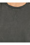 Acid Wash Round Neck Oversized T-Shirt - 3