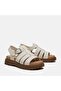 Clairemont Way Women's White Leather Sandals - 4