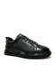 Hidayet Special Black Lace-Up Anatomical Comfort Casual Shoes