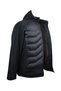 Large Size Padded Softshell Coat Black - 4