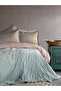 Smoothie Duvet Cover Set Double Hilly Green