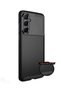 Samsung Galaxy A55 Compatible Silicone Case Carbon Pattern Camera Protection Autofocus Cover - 5