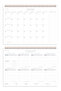 Unlimited Weekly Spiral Desktop Planner 24X34 cm - Desk Planner Navy Blue - 7