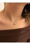 Women's Gold Starfish Openable Pendant Pearl Detailed Steel Necklace - 3