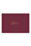 Unlimited Weekly Spiral Desktop Planner 24X34 cm - Desk Planner Claret Red - 6