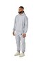 Compass Printed Bottom Top Tracksuit Set Oversize Hooded - 2