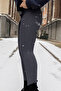 Toparlayici High Waist Tippled Tights Smoked.Anthracite.8 - 2