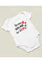 My Aunt Is Another Written Cotton Soft Unisex Snap Body Suit - 2