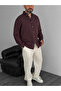 Dark Brown Fresh Fabric Basic Shirt G-5138/12