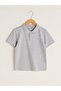 Children's Polo Neck Basic Short Sleeve Boys' T-Shirt (W1)