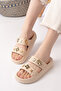 Women's Stylish, Comfortable, Casual Sandals/Slippers with Stones - 3