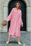 Women's Dusty Rose Oversize Tunic Shirt Dress Suitable for Hijab (Order 2 Sizes Smaller)3282528 - 3