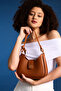 Women's Tan Shoulder and Shoulder Bag with Larissa Magnet Cover Puppy Wallet - 6