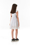 Girl's Dress with Bow Detail on the Sides - 5