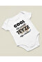 It Is Cool to Be Called, It Is Read as Aunt! Written Cotton Soft Unisex Snap Body Suit - 2