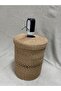 Vega Bottle Holder, Bottle Cover with Jute Wicker Look - 5