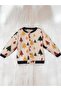 Colorful Trees Hooded Three Rope Charded College Jacket Set of 3 - 3