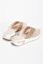 Women's Closed Front Stone Embroidered Thick Sole Comfortable Slippers - 2