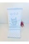 Knitwear Blue Baby Boy Blanket 100% Cotton with Cat Multi-Purpose Baby Stroller Cover Play Mat - 4