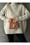 Montanna Model Salmon Color Women's Hand and Shoulder Bag - 2