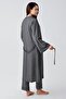 Baby Lapel Buttoned Long Sleeve Maternity Dressing Gown Sleepwear Suit 23111 - 6