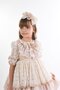 Lace Detail Special Occasion Girl's Formal Dress with Crown Accessory_M2406 - 4
