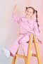 Girl's Suit with Bow Collar 50651